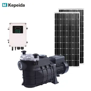 DC 72V 1200W Brushless Solar Power Swimming Pool Water Pump System For Swimming Pool And Aquarium