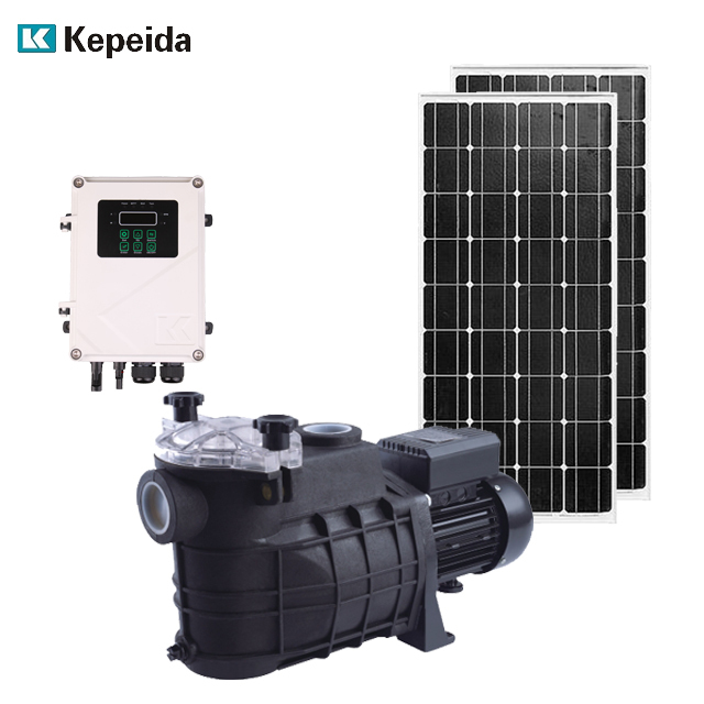 Kepeida DC 72V 1200W Brushless Solar Power Swimming Pool Water Pump System for Swimming Pool and Aquarium