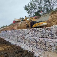 Caisse gabion soudée en pierre pour la construction de murs paysagers extérieurs et de clôtures de délimitation