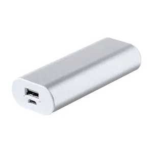 Batterie externe 2200 mAh en aluminium, gadgets personnalisés - Product Image 1