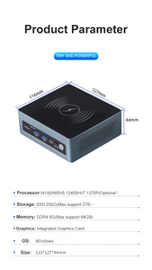Мини-бокс INYUDA NUC, 8 г, 256 г, SSD, Wi-Fi, Nuc, для бизнеса, офиса, дома, мини-хоста, портативный компьютер для студентов - Product Image 4