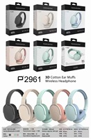 Écouteurs Sans Fil P2961 Avec Micro Anti-Bruit, Casque Stéréo HiFi Pour Gaming, Écouteurs Pour iPhone