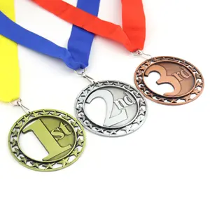 China Manufacturer Custom Karate Trophy Metal Gold Sports Award Medals And Trophies For Souvenir