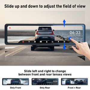 Caméra de tableau de bord ADINKAM à double objectif, caméra de voiture avec objectif <span class=keywords><strong>Sony</strong></span>, résolution 4k+1080p, écran tactile Wifi, surveillance de stationnement 24h/<span class=keywords><strong>24</strong></span>, enregistrement en boucle sans coupure - Product Image 4