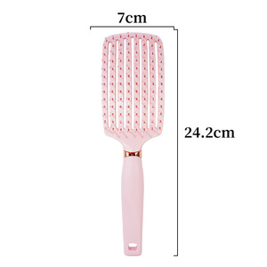 Spazzola per capelli districante <span class=keywords><strong>Set</strong></span> rosa spazzola per capelli spazzola per capelli <span class=keywords><strong>Set</strong></span> di 5 spazzole per capelli ricci per donna - Product Image 5