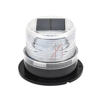 12 V24V LED Solar Auto Blitzlicht Große magnetische Marine Warnleuchte Rot Blau Gelb Warnleuchte