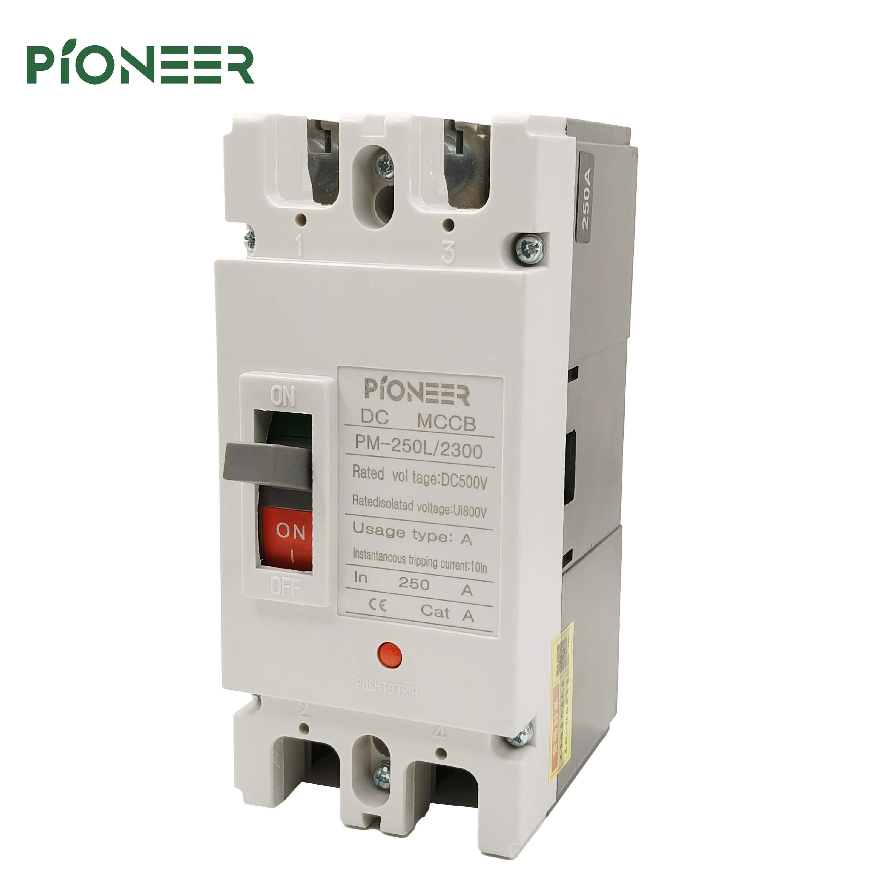 Lumision Waterproof 150A DC Circuit Breaker - 12-48V, Panel Mount, Manual Reset, Ignition Protected (IP67)