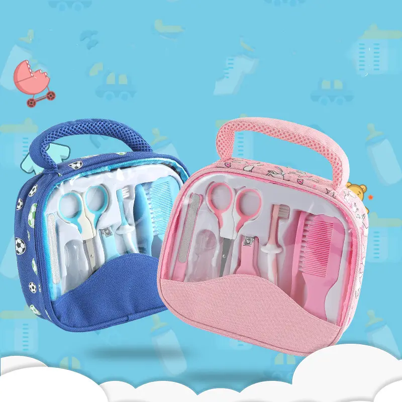 Newborn Grooming Healthcare Kit 7 in 1 Accessories Baby Health Care Set Beautiful Packing New Born Gifts