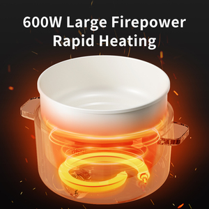 Đa Chức Năng Điện Nấu Ăn Lẩu Nồi Điện Nấu Ăn Nồi Bộ Không Dính Đồ Nấu Nướng - Product Image 2