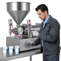 Machine de remplissage automatique de miel, confiture de fruits, sauce tomate, équipement de remplissage de liquides visqueux pour l'industrie alimentaire et des boissons