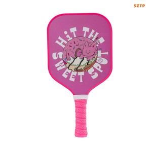 Детская ракетка для пиклбола OEM/ODM, легкая, из стекловолокна, для соревнований, подарок, ракетка для пиклбола с увеличенным слоем удара (Sweet Spot) - Product Image 1