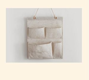 Minimalist Durable Foldable Fabric Wall Organizer with Multiple Pockets for <b>Storage</b> and Closet Use - Product Image 6