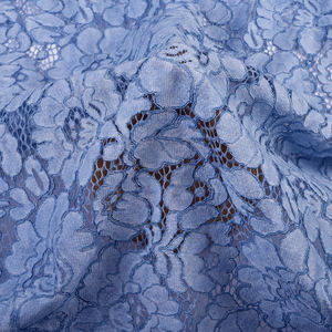 婦人服生地用の新しい刺繍入りコットンマルチカラージャカードナイロンレース生地 - Product Image 5