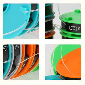 Línea elástica para gafas 3T, 8 rollos de alambre de pesca transparente y flexible para piezas de gafas semimontura y montura completa - Product Image 3