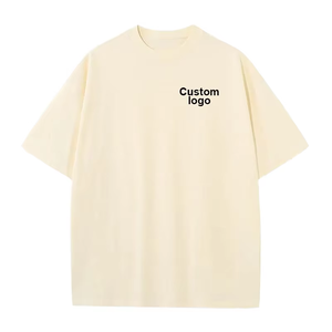 3D Puff Print 100% Cotton t Shirt Drop Shoulder Oversized T-shirt Custom <b>logo</b> Heavy Tshirt 3D Puff Print Tshirts - Product Image 3