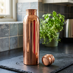 BS International Cheap Price Certified Copper Leakproof Hand Wash Only Eco-Friendly Dishwasher Safe Lid 100% Copper - Product Image 1
