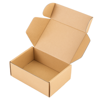 Eco-Friendly Biodegradable Corrugated <strong>Kraft</strong> <strong>Paper</strong> Shipping <strong>Box</strong> for Clothing with Custom Logo