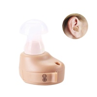 JINGHAO Vente en gros d'amplificateurs sonores pour oreilles ITE les plus petits, aides auditives avec piles