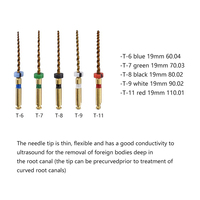 Instrument endodontique d'approvisionnement d'usine extracteur de canal radiculaire dentaire Kit de retrait de fichiers cassés Kit de retrait Endo dentaire
