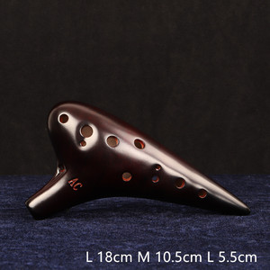 Ocarina en céramique à 12 trous, instrument de musique pour enfants, cadeau d'anniversaire pour enfants - Product Image 6