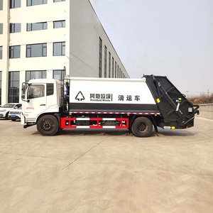 Camión Compactador de Basura Dongfeng 4X2 de Alta Capacidad, Listo para Enviar, para Ingeniería Municipal y Recolección de Residuos Comunitarios - Product Image 1