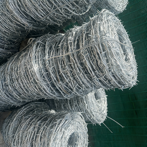 Alambre de púas de una sola bobina, tipo <span class=keywords><strong>concertina</strong></span>, galvanizado en caliente, para protección de fronteras BTO 22 - Product Image 3