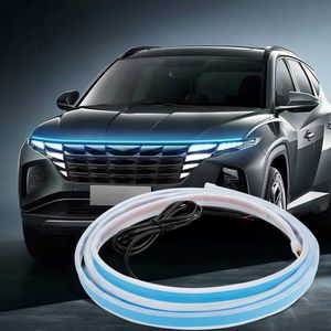 Lumières LED néon flexibles pour voiture 12V, lumières de décoration de capot, feux de jour, feux de phares - Product Image 2