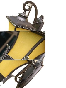 Nhà Máy Cung Cấp Châu Âu Retro Đèn Tường Lịch Thi Đấu Cho Sân Vườn Biệt Thự 50W Không Thấm Nước Dẫn Đèn Tường Ngoài Trời Thanh Lịch - Product Image 2