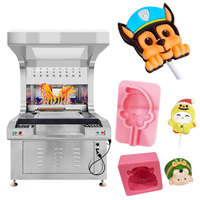 Machine automatique en acier inoxydable 8 couleurs pour la décoration de chocolats et le remplissage de crèmes glacées pour macarons goutte à goutte