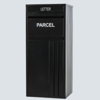 Boîte aux lettres extérieure en acier galvanisé pour jardin, boîte à courrier, boîte à journaux, boîte de dépôt de colis, boîte de livraison de colis