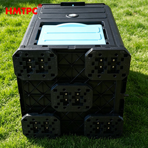 Nouvel Arrivage <span class=keywords><strong>Composteur</strong></span> Grand Format 300L (80 Gal) <span class=keywords><strong>en</strong></span> PP Effet <span class=keywords><strong>Bois</strong></span>, Design Esthétique, Breveté, avec Thermomètre et Base Optionnelle - Product Image 6