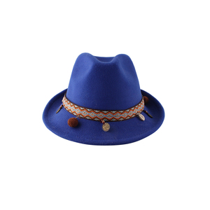 Thời trang Người Anh len bóng liên bang phụ nữ <span class=keywords><strong>hat</strong></span> Jazz mùa thu và mùa đông đơn giản len Top <span class=keywords><strong>hat</strong></span> tùy biến - Product Image 6