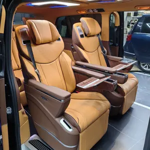 Kit interior kursi belakang kapten VIP kendaraan komersial mewah upgrade untuk Mercedes Benz VITO v-class Metris Sprinter van