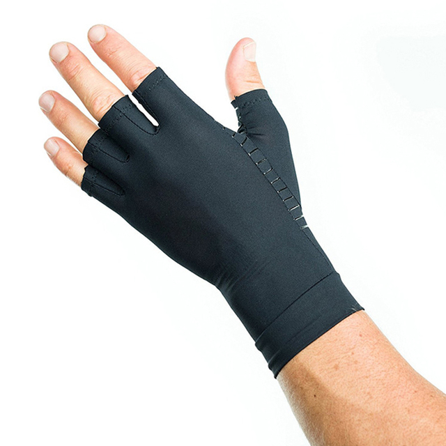 Hot Selling Half Finger Compression Guantes De Artritis Arthritis Gloves for Pain Relief and Mild Compression