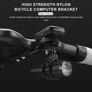 Support de compteur de vélo RIDERACE pour Garmin Edge Series GOPRO, support de chronomètre GPS en nylon, sangle en caoutchouc, compteur de vitesse pour le cyclisme - Product Image 5