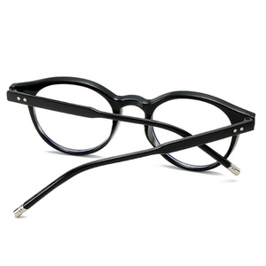 Women <strong>Men</strong> New Leopard <strong>Glasses</strong> Female Round <strong>Clear</strong> Lens Optical Spectacle Frame Fashion Anti Blue Lights Eyeglasses - Product Image 6