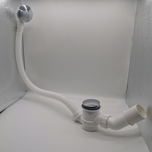 Nhựa Bồn Tắm Xả vòi hoa sen chất thải drainer pop-up Siphon cống với ống - Product Image 4