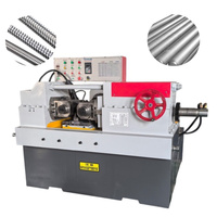 Chine Meilleure qualité hydraulique Rebar Thread Rolling Machine métallique automatique Machine de filetage de tuyau Machine de filetage de tuyau de fer