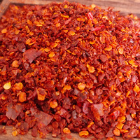 HONGSHANHE Bubuk Cabai Merah 200g Bubuk Cabai Giling Rempah-rempah Pedas Sedang Grosir Halal Kualitas Makanan untuk Memasak dan Katering