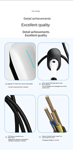 Station de <span class=keywords><strong>recharge</strong></span> murale intelligente 7 kW, nouvelle génération de <span class=keywords><strong>borne</strong></span> de <span class=keywords><strong>recharge</strong></span> murale pour véhicules <span class=keywords><strong>électrique</strong></span>s, <span class=keywords><strong>borne</strong></span> de <span class=keywords><strong>recharge</strong></span> murale - Product Image 4