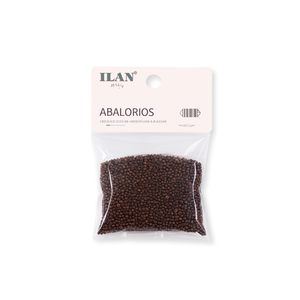 Ilan Abalorios 3mm Colore Caffè 50g Per Creazione Gioielli - Product Image 2
