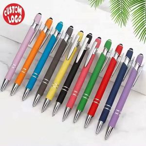 Stylo à bille en métal personnalisé, série classique fine, avec logo, cadeau pas cher - Product Image 1