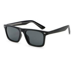Özel Retro polarize güneş gözlüğü Unisex erkekler kadınlar kare çerçeve degrade lensler güneş gözlüğü - Product Image 3
