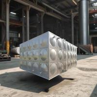 Promotion : Grand réservoir d'eau modulaire boulonné en acier inoxydable de 50 000 litres pour eau potable et eau de pluie - Prix