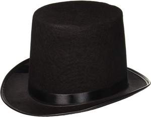 Sombrero Fedora SOLPOP Party Magic de 16 cm, Novedoso y de Lujo, Negro, para Mago, Maitreza de Ceremonias, Disfraz Formal - Product Image 3