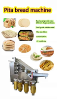Machine à presser la pâte pour tortillas, dumplings, samosas, empanadas, corn pone, roti, avec moteur haute vitesse en acier inoxydable 304