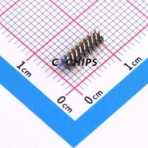 HX PZ1.0-2x9P TP-D Pin Header SMD,P=1mm Connector ( Pin Structure: 2x9P )( Pitch: 1mm )( Row Spacing: 1mm ) - Product Image 1