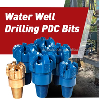 Forets PDC à 5 ailettes diamantées sans carottage pour l'exploration pétrolière et gazière à Dubaï - Outil de forage résistant à l'abrasion avec garantie de 3 ans