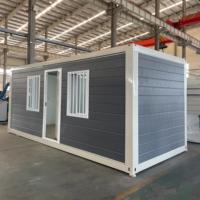 Maison conteneur pliable de type Z, préfabriquée, modulaire, mobile, à assemblage rapide, en kit, portable, pour bureau, bâtiment, école, hôtel