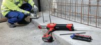 Cápsula HILTI HIS-N con rosca interna HVU2, compatible con pernos de anclaje químico/pernos químicos M8-M20